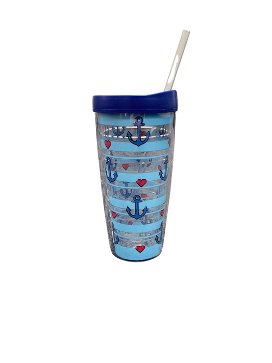 Anchor & Hearts Tumbler