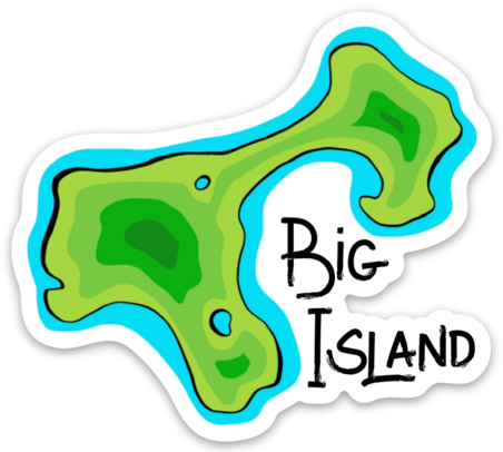 Big Island Sticker