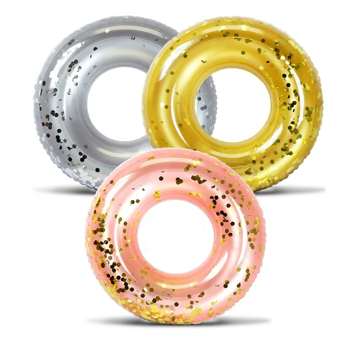 Confetti Circle Pool Float