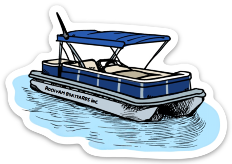 Rockvam Pontoon Sticker