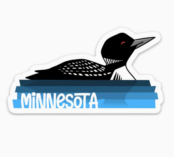 Loon Sticker