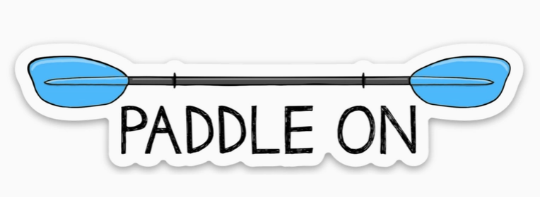 Paddle On Sticker