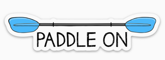 Paddle On Sticker