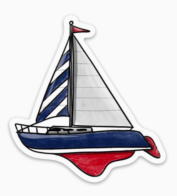 Sailboat Sticker