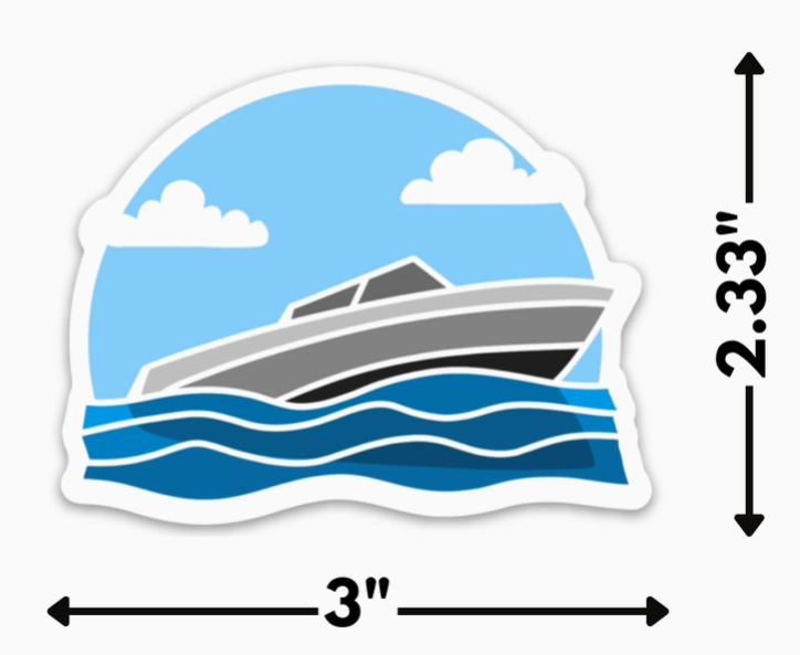 Boat Sticker