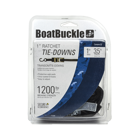 Boat Buckle 1" Ratchet Tie-Downs