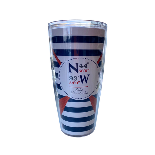Lake Minnetonka Coordinates Tumbler