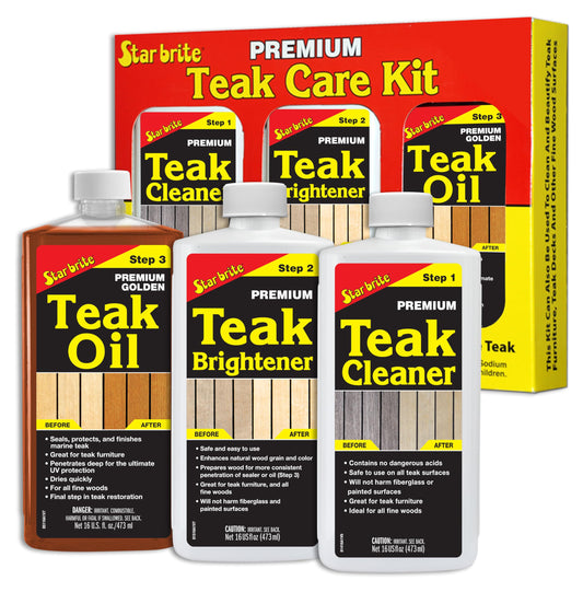 Star Brite Teak Care Kit