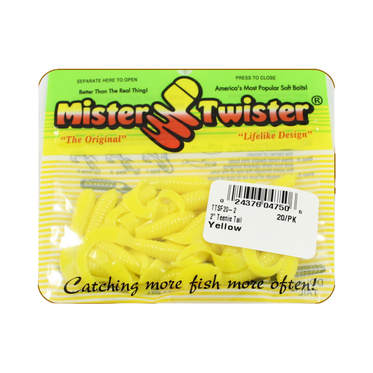 Mister Twister 2" Teenie Tail