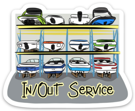 In/Out Racks Sticker