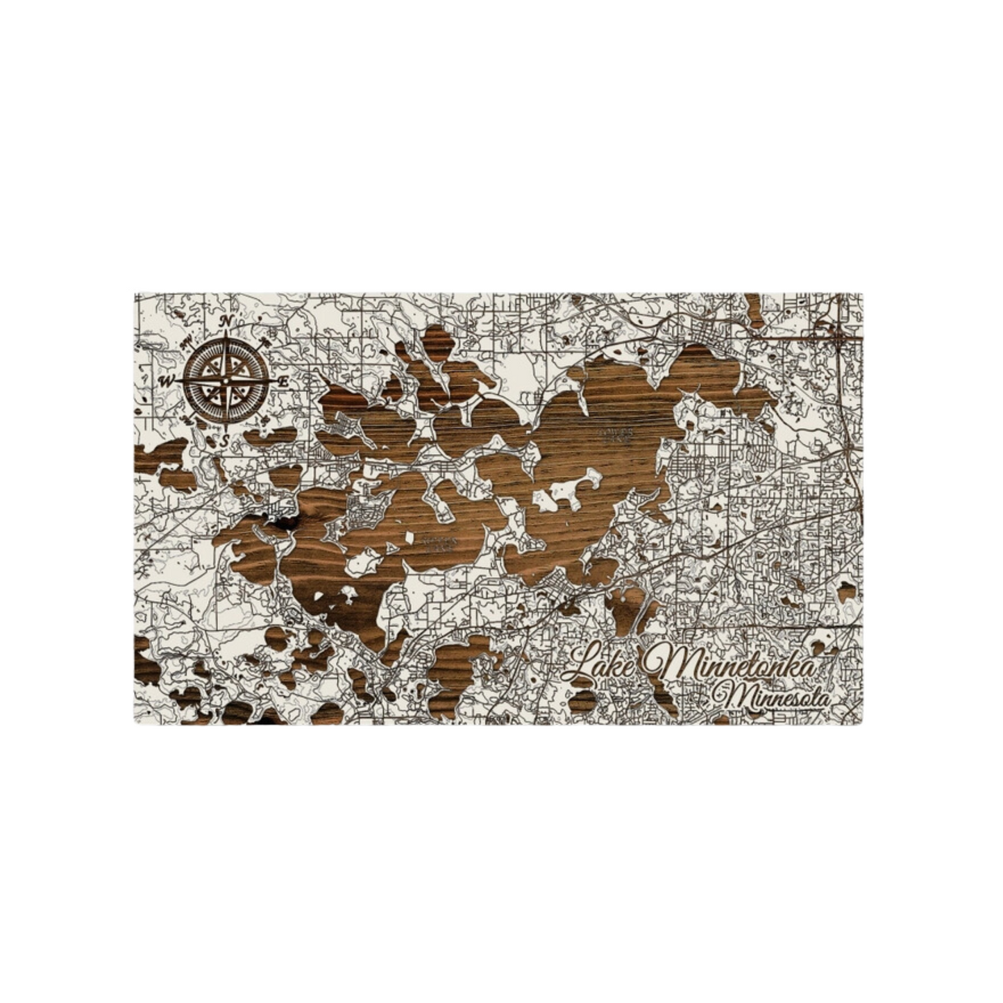 Lake Minnetonka Pinewood Map