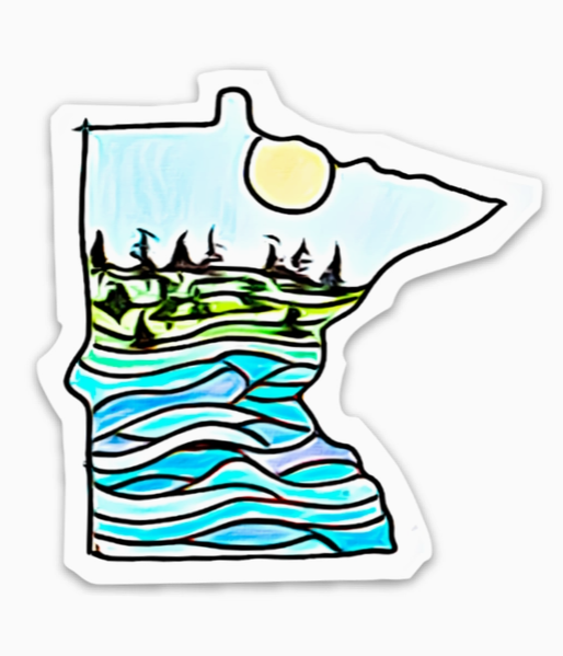 Minnesota Sticker