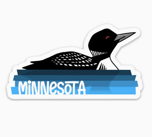 Loon Sticker