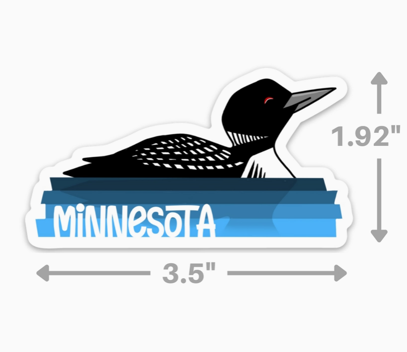 Loon Sticker