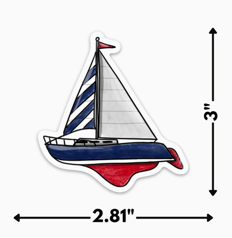Sailboat Sticker