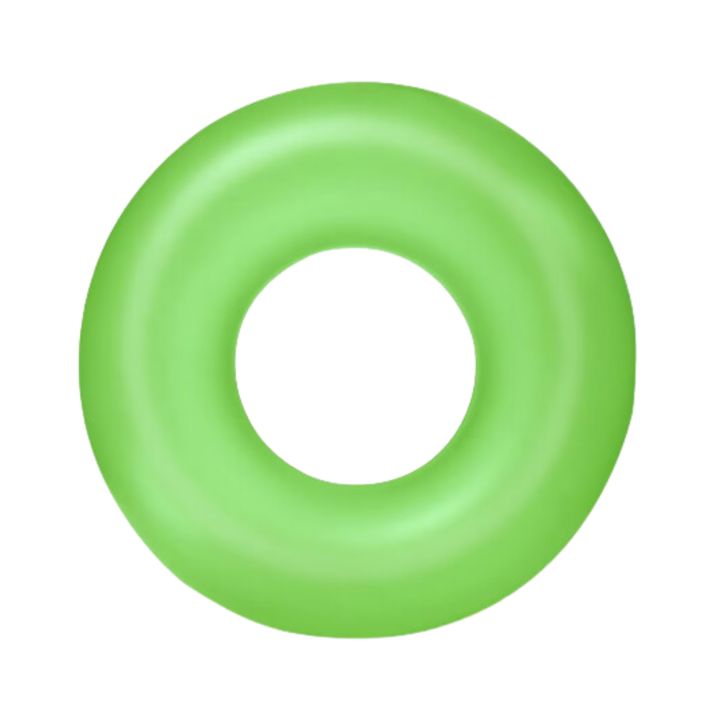 Neon Frosted Circle Pool Float