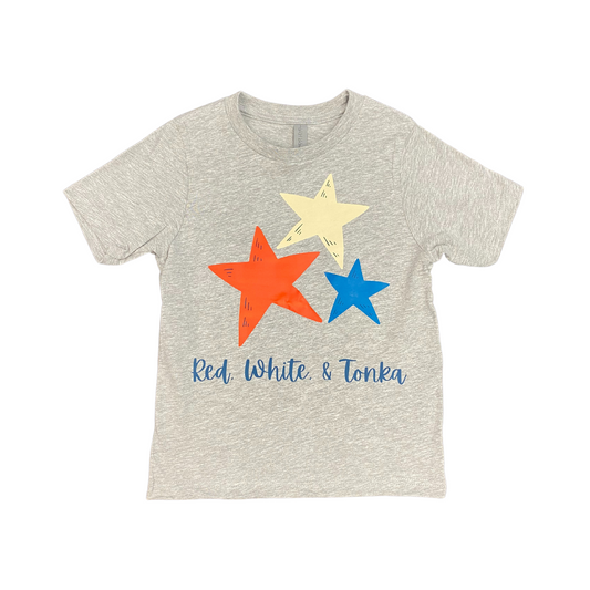 Red, White, & Tonka Child T-Shirt