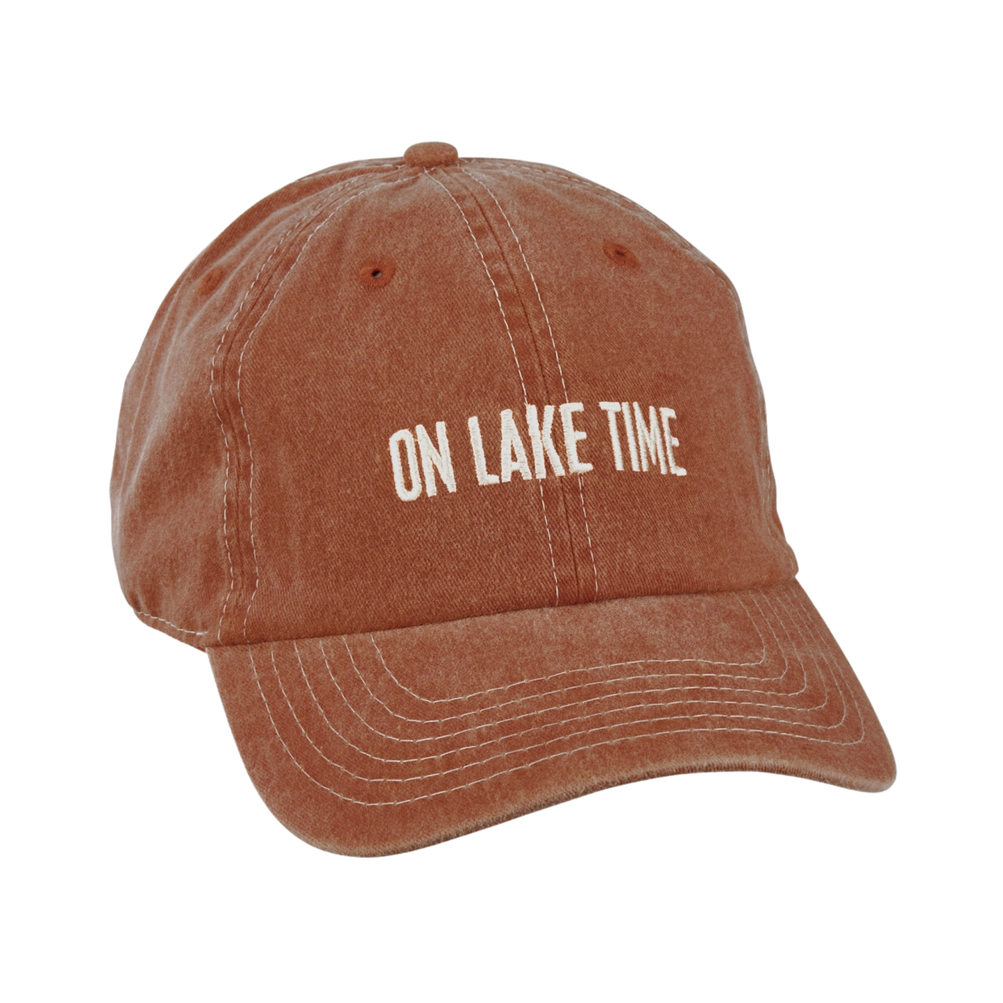 On Lake Time Baseball Hat