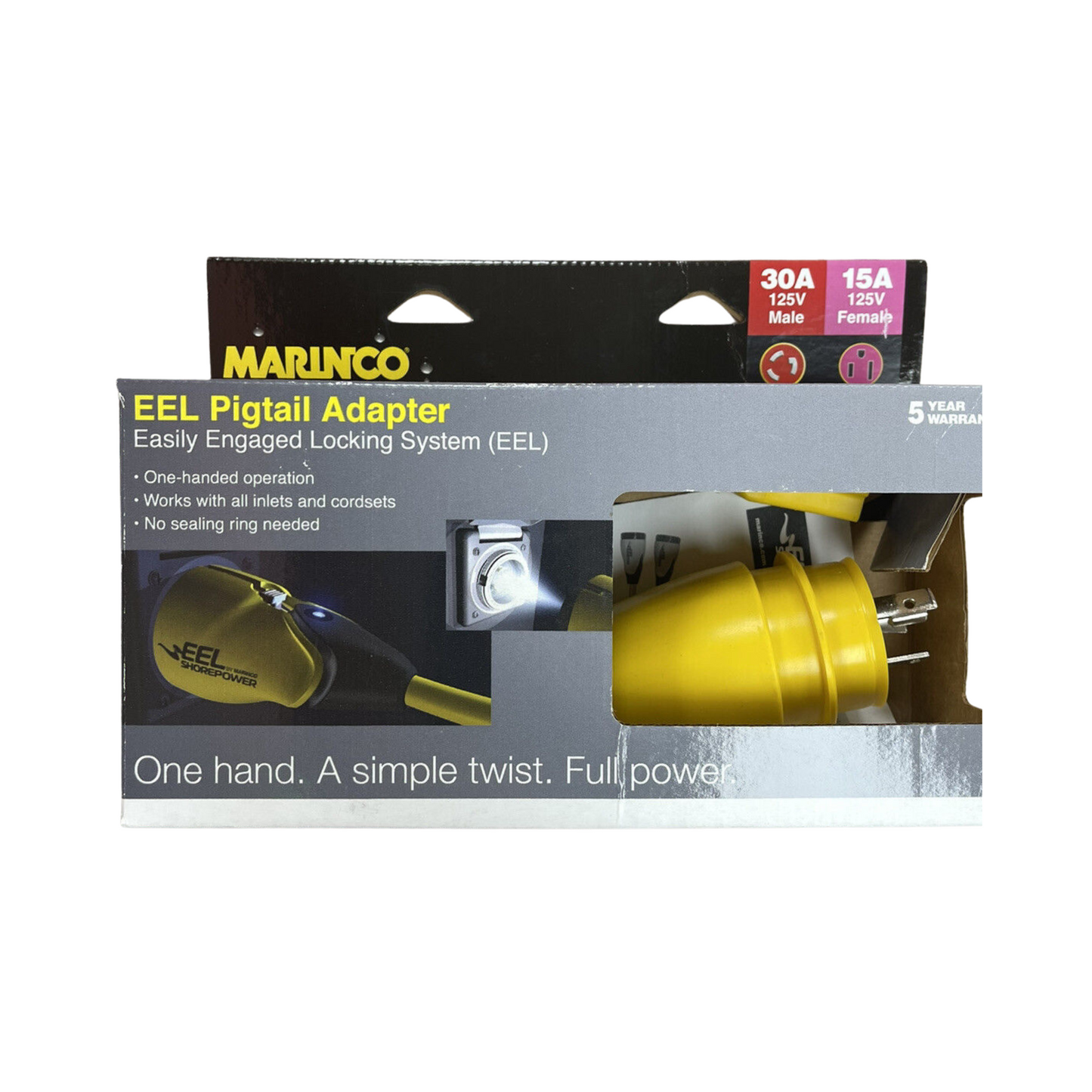 Marinco Eel Pigtail Adapter